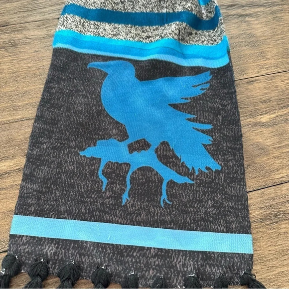 Harry Potter Movie Unisex Adult Ravenclaw House Double Side Scarf Wizarding Blue - Picture 6 of 7